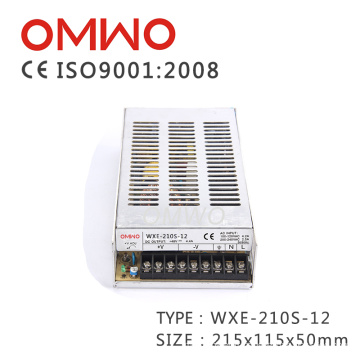 Wxe-210s-12 Alimentation à découpage CA / CC à sortie unique